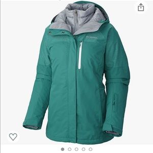Women’s Columbia Emerald Green Interchange Coat